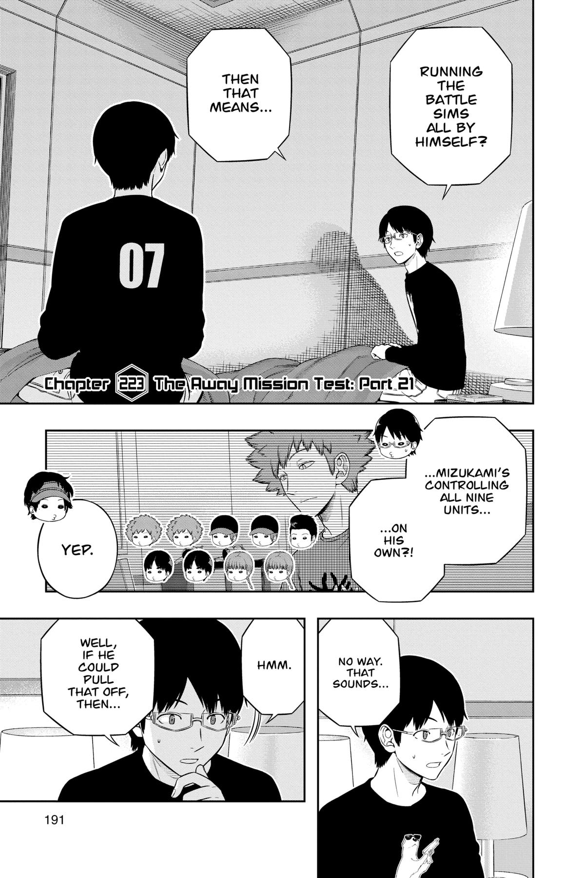 World Trigger Chapter 223 Page 1