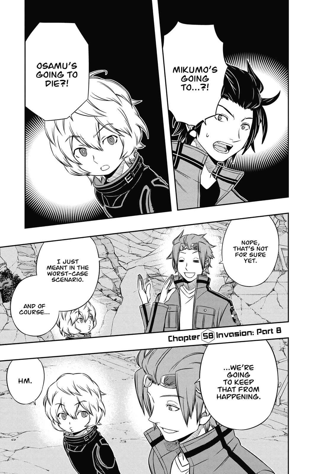 World Trigger Chapter 58 Page 1