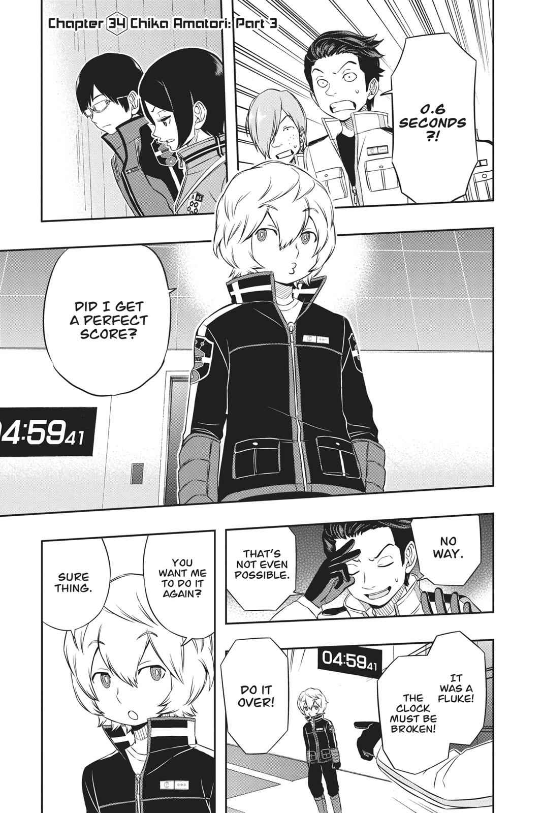World Trigger Chapter 34 Page 1