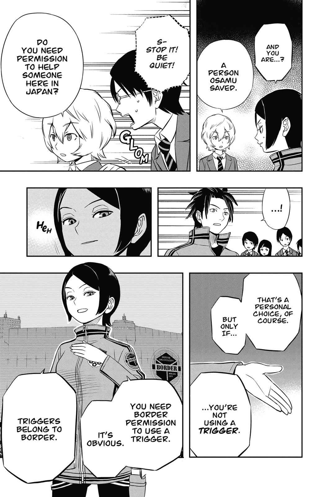 World Trigger Chapter 6 Page 13