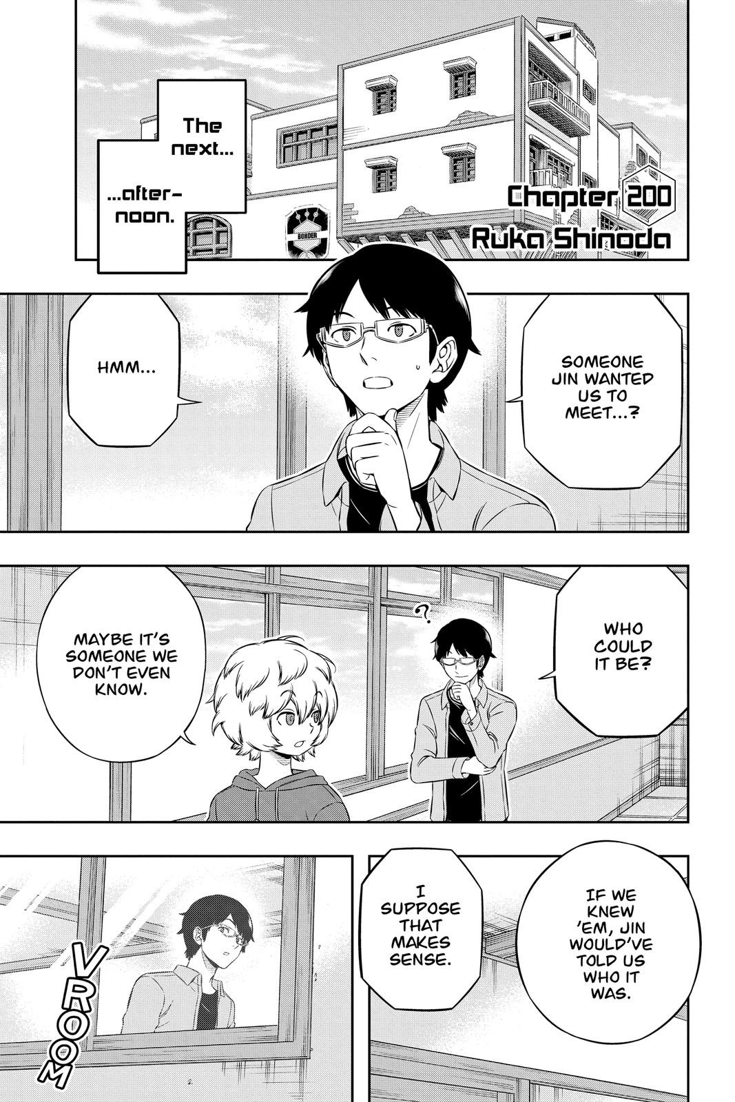 World Trigger Chapter 200 Page 1
