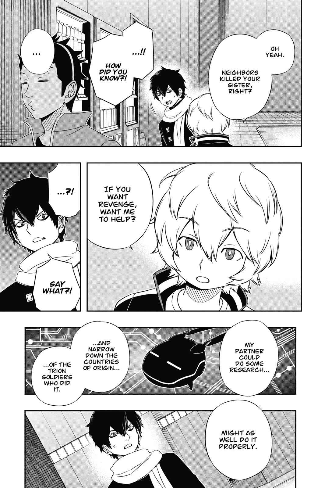 World Trigger Chapter 39 Page 9