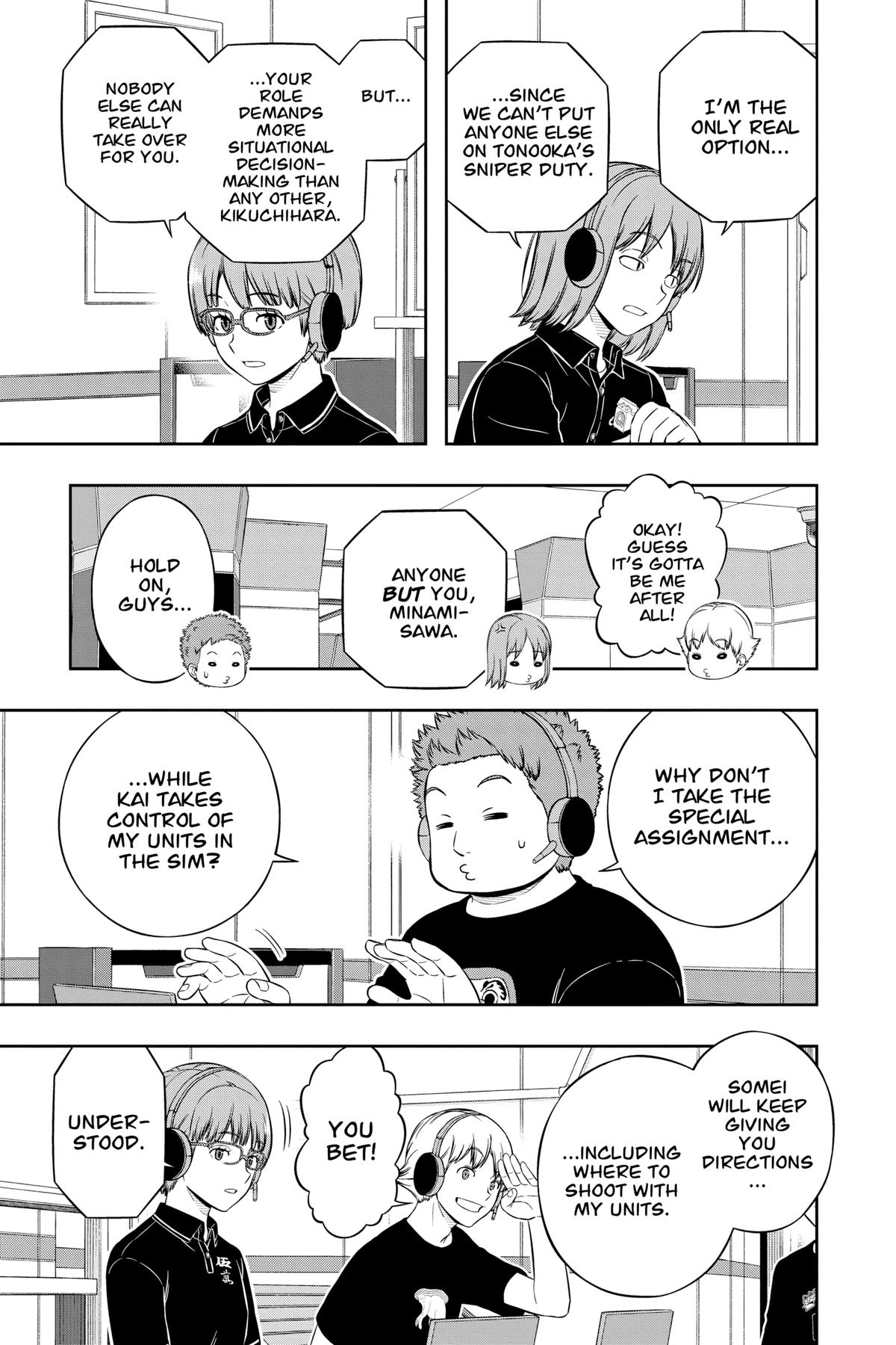 World Trigger Chapter 218 Page 13