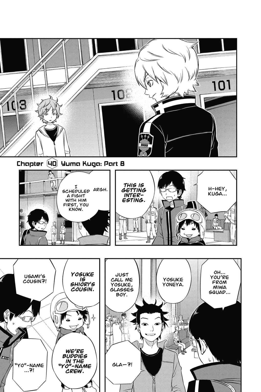 World Trigger Chapter 40 Page 1