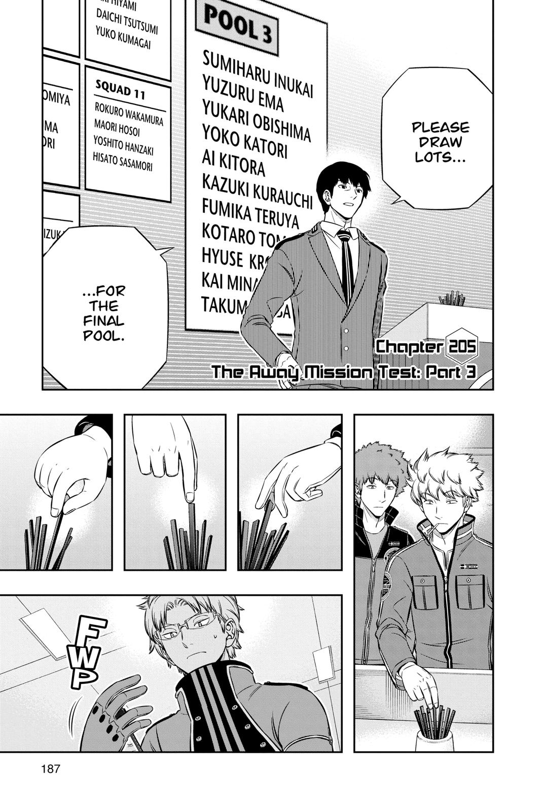 World Trigger Chapter 205 Page 1