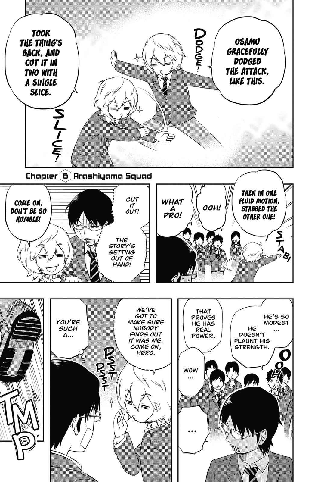 World Trigger Chapter 6 Page 1