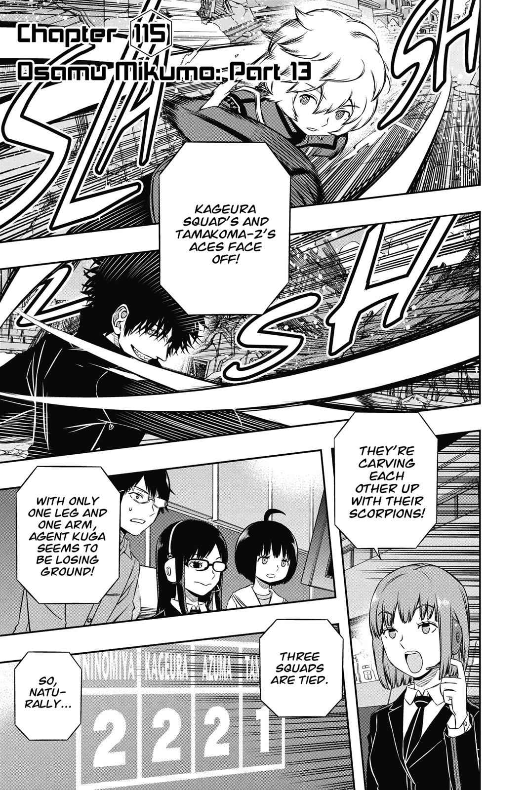 World Trigger Chapter 115 Page 1
