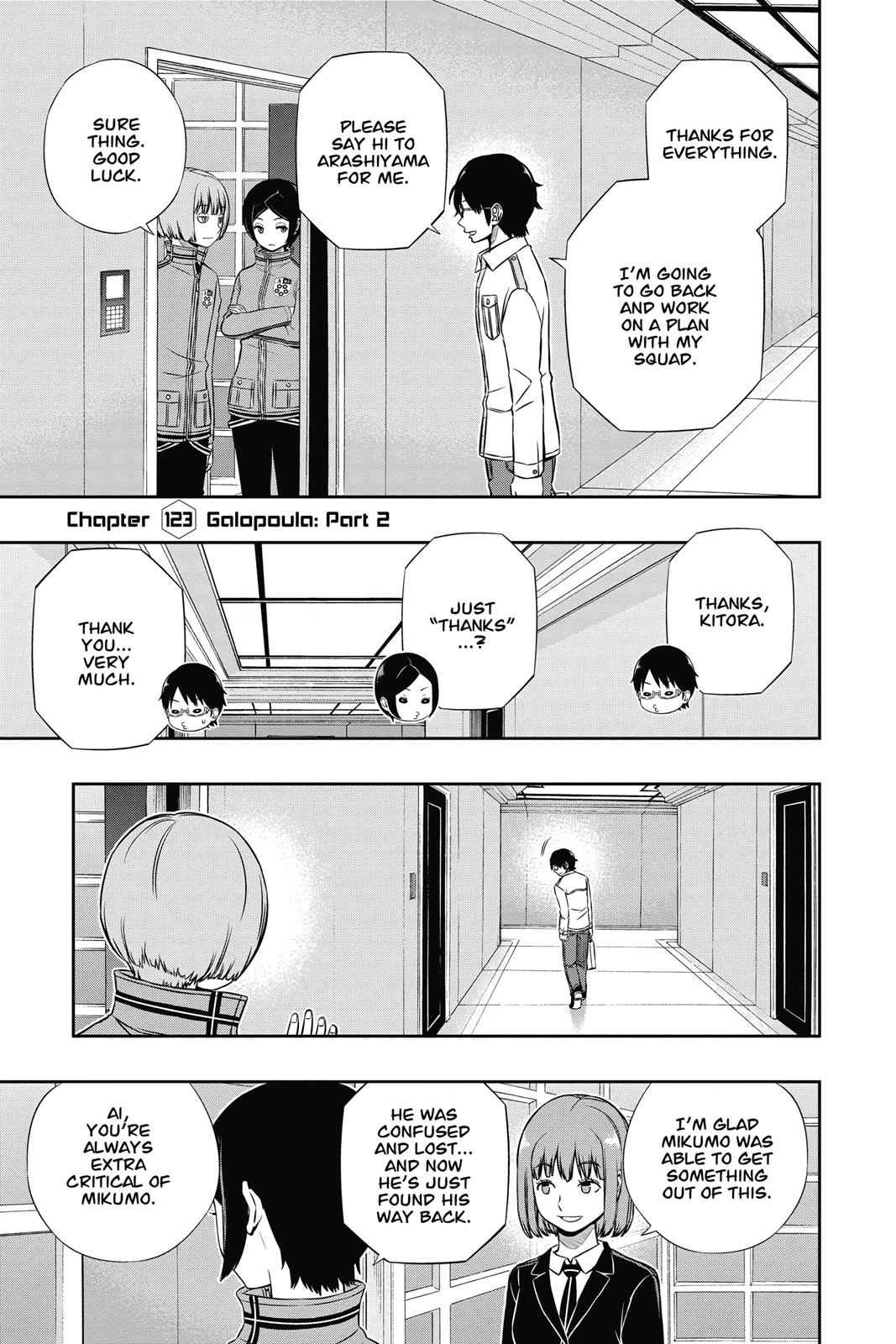 World Trigger Chapter 123 Page 1
