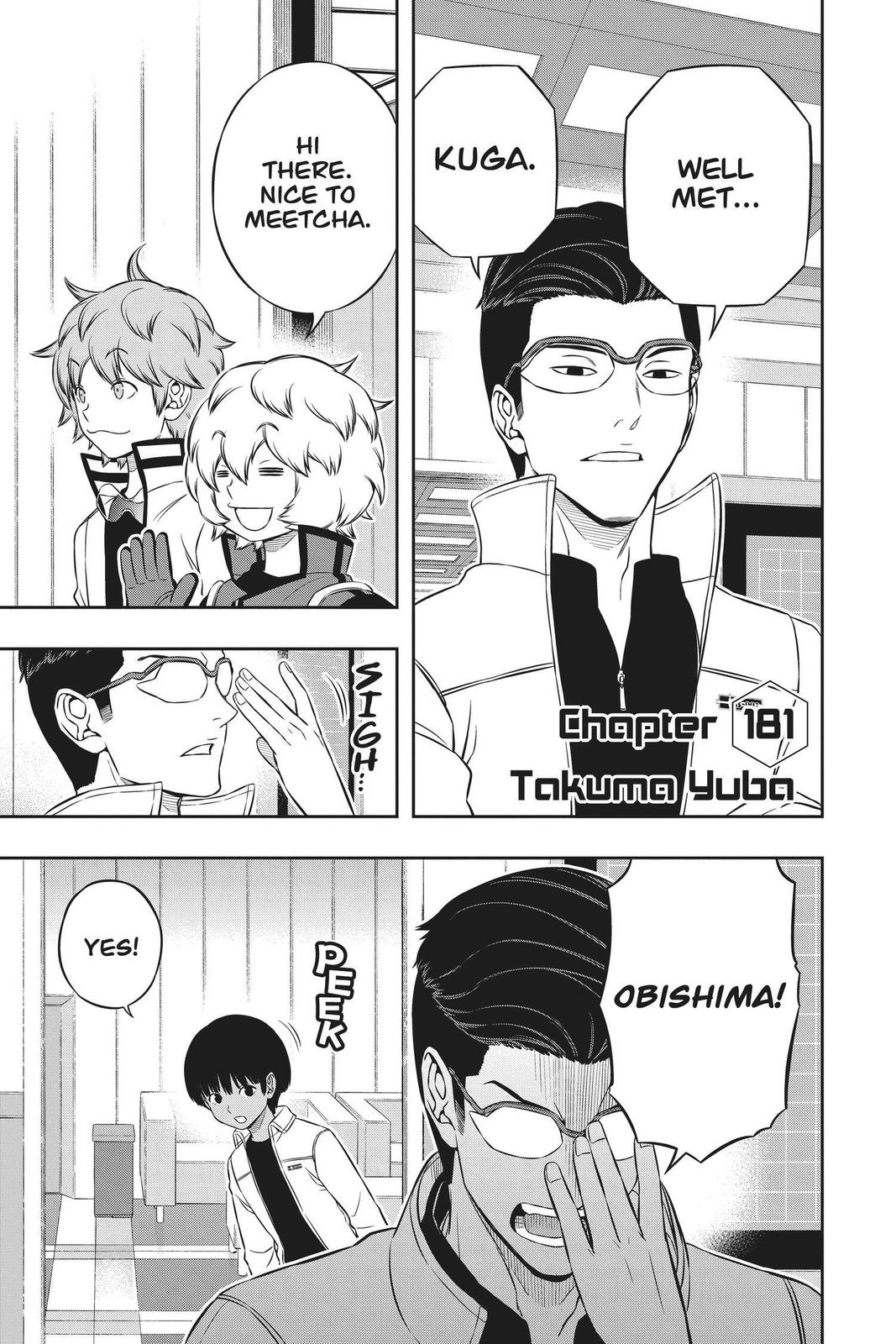 World Trigger Chapter 181 Page 1