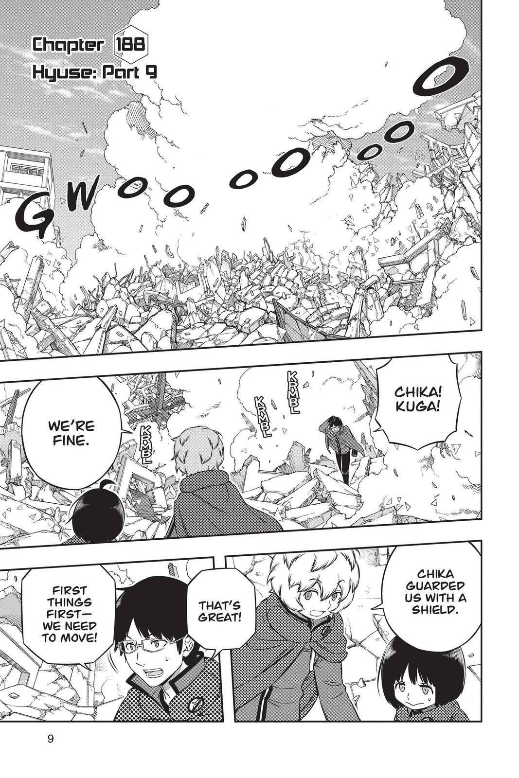 World Trigger Chapter 188 Page 9