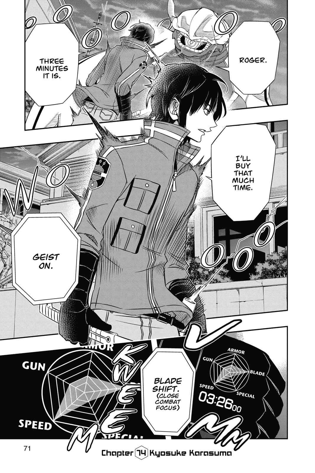 World Trigger Chapter 74 Page 1