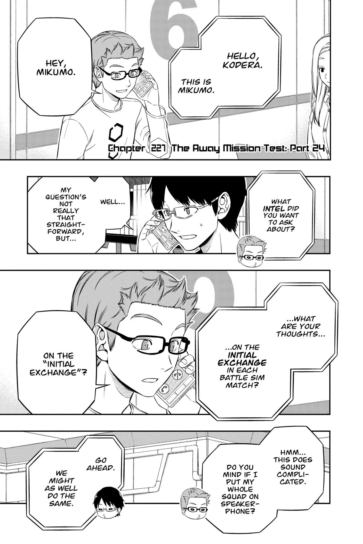 World Trigger Chapter 227 Page 1