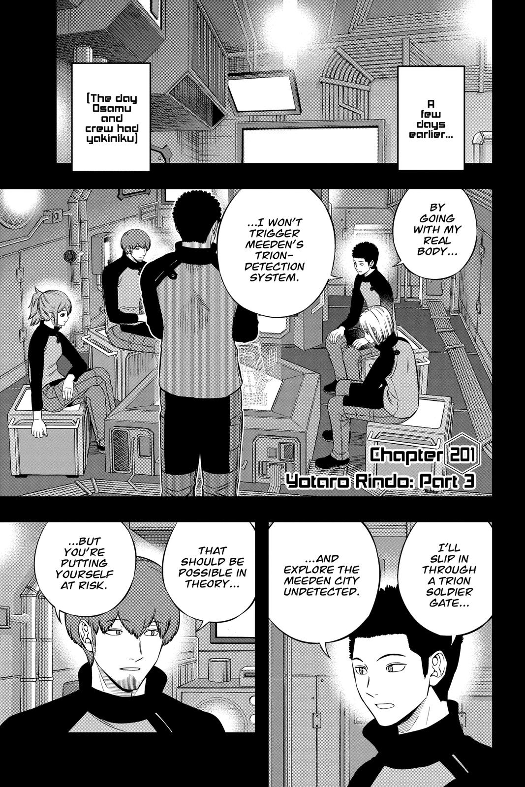 World Trigger Chapter 201 Page 1