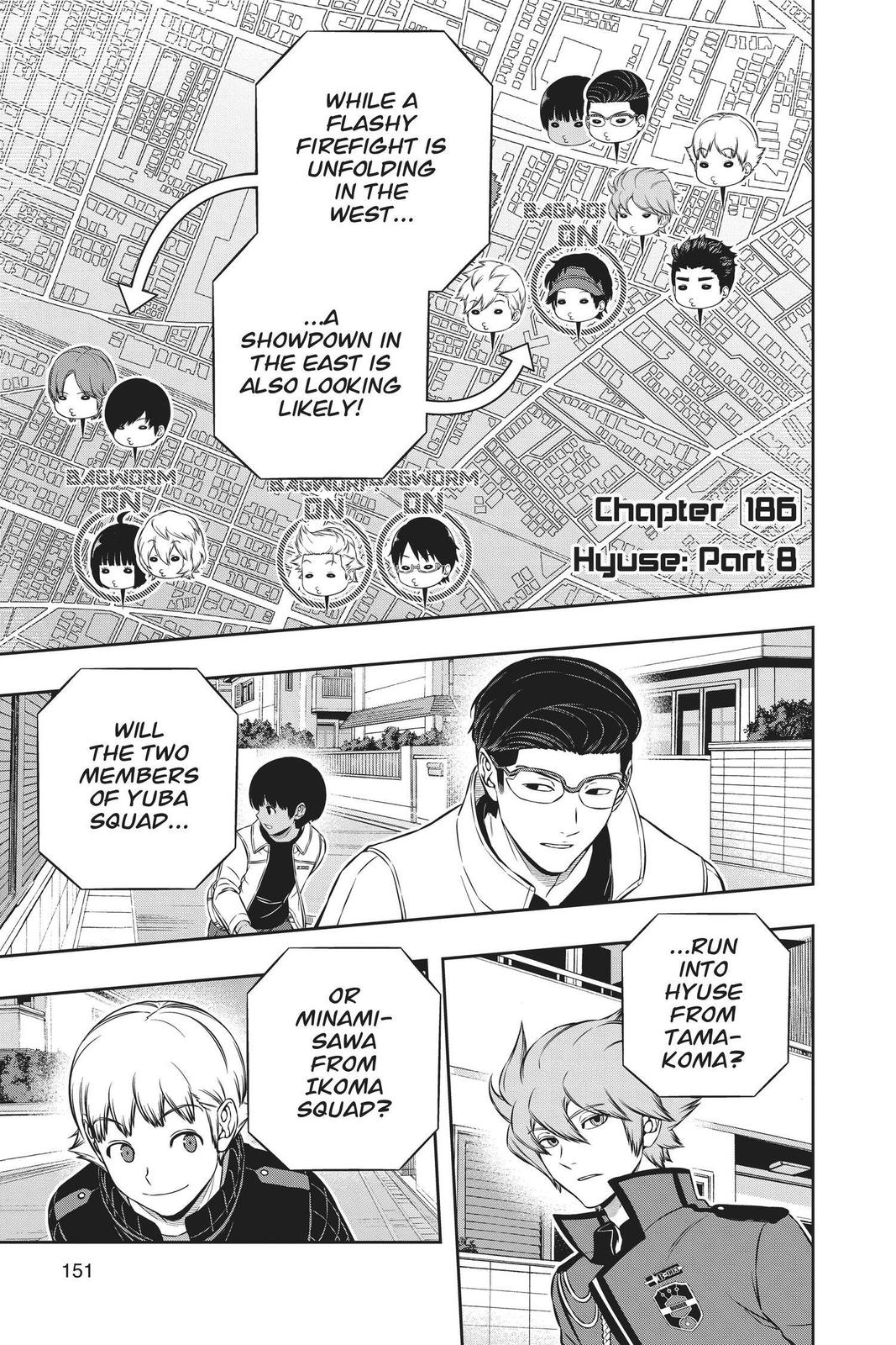 World Trigger Chapter 186 Page 1