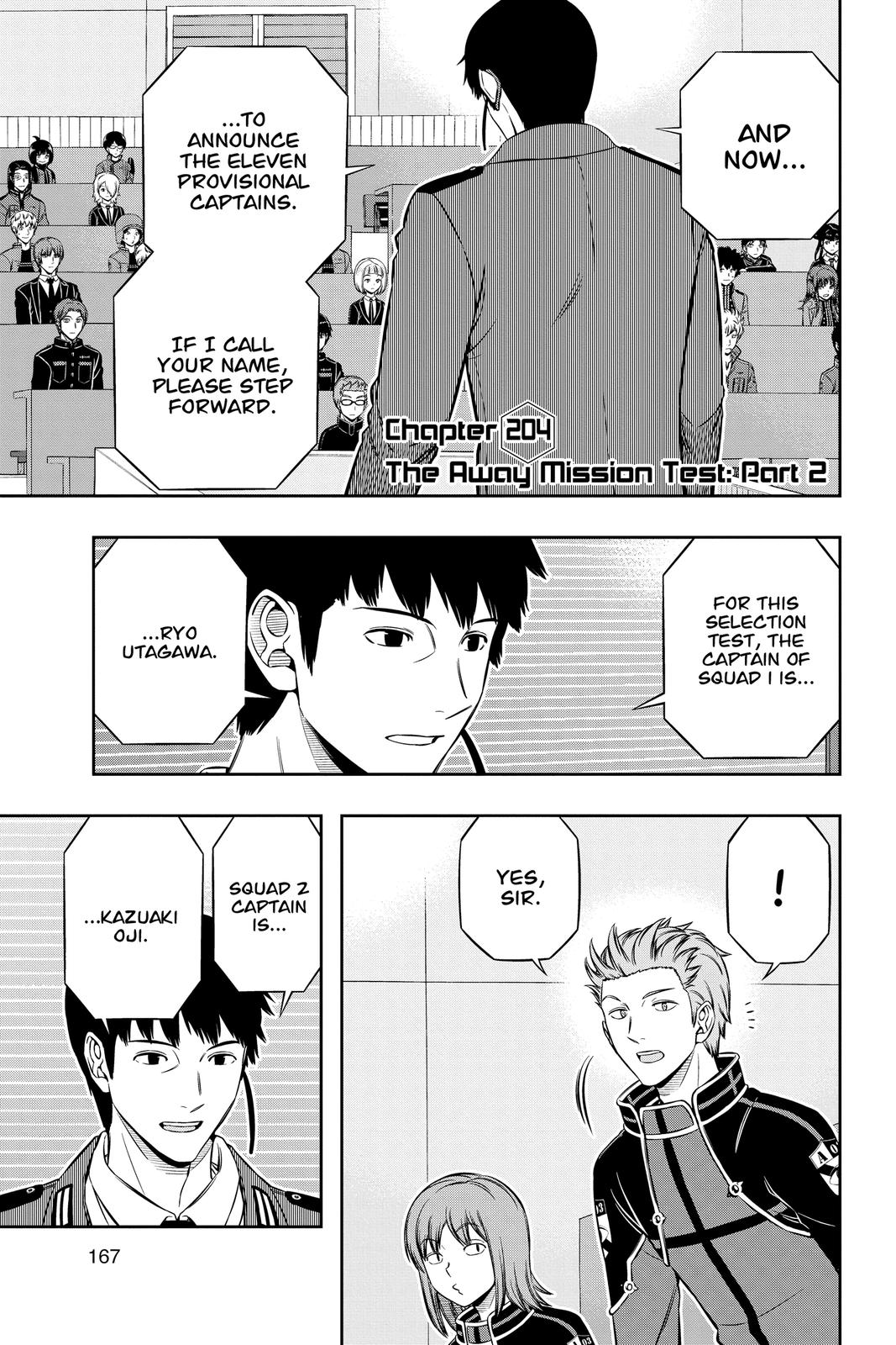 World Trigger Chapter 204 Page 1