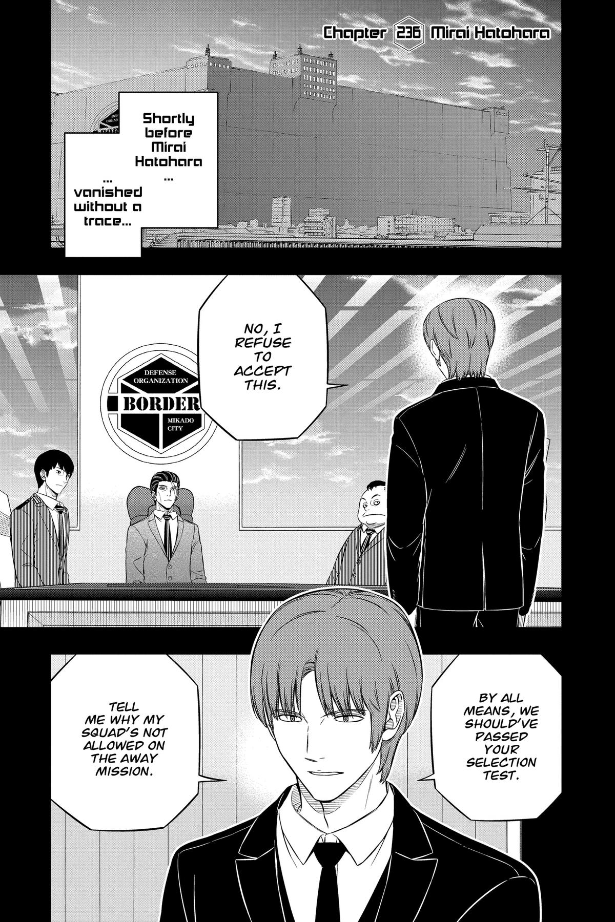 World Trigger Chapter 236 Page 1