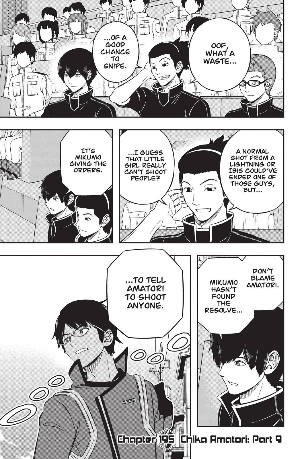World Trigger Chapter 195 Page 1