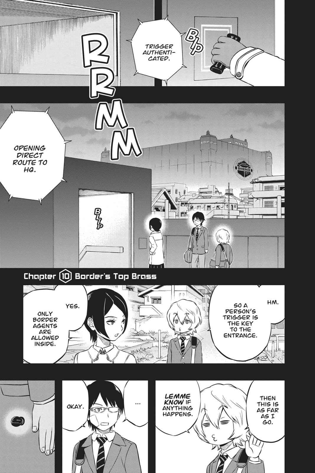 World Trigger Chapter 10 Page 1