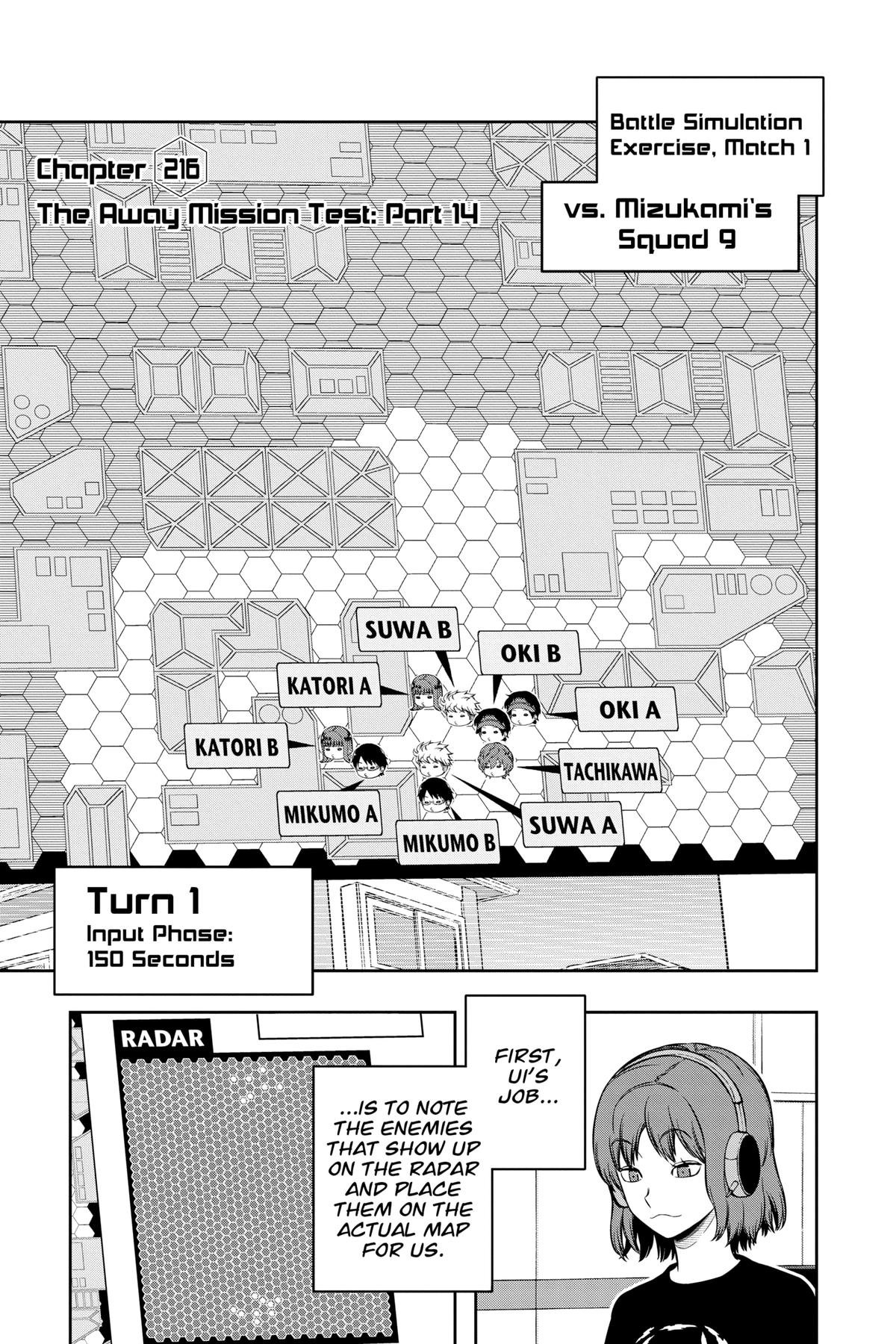 World Trigger Chapter 216 Page 1