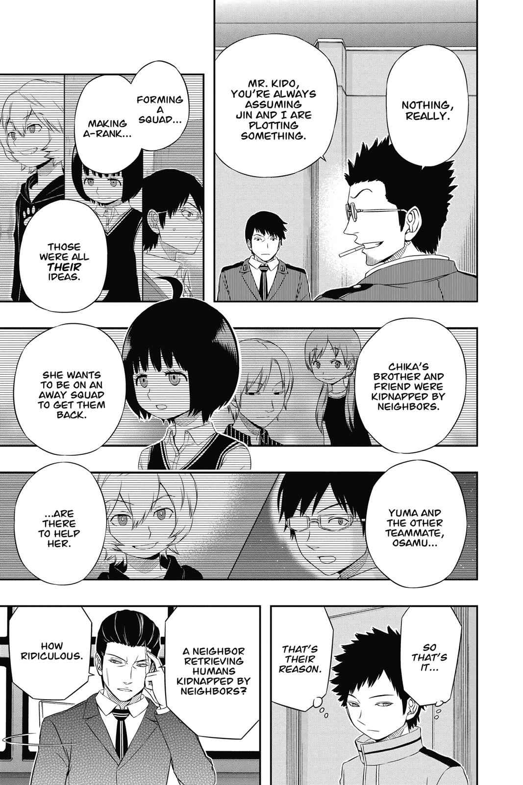 World Trigger Chapter 38 Page 13
