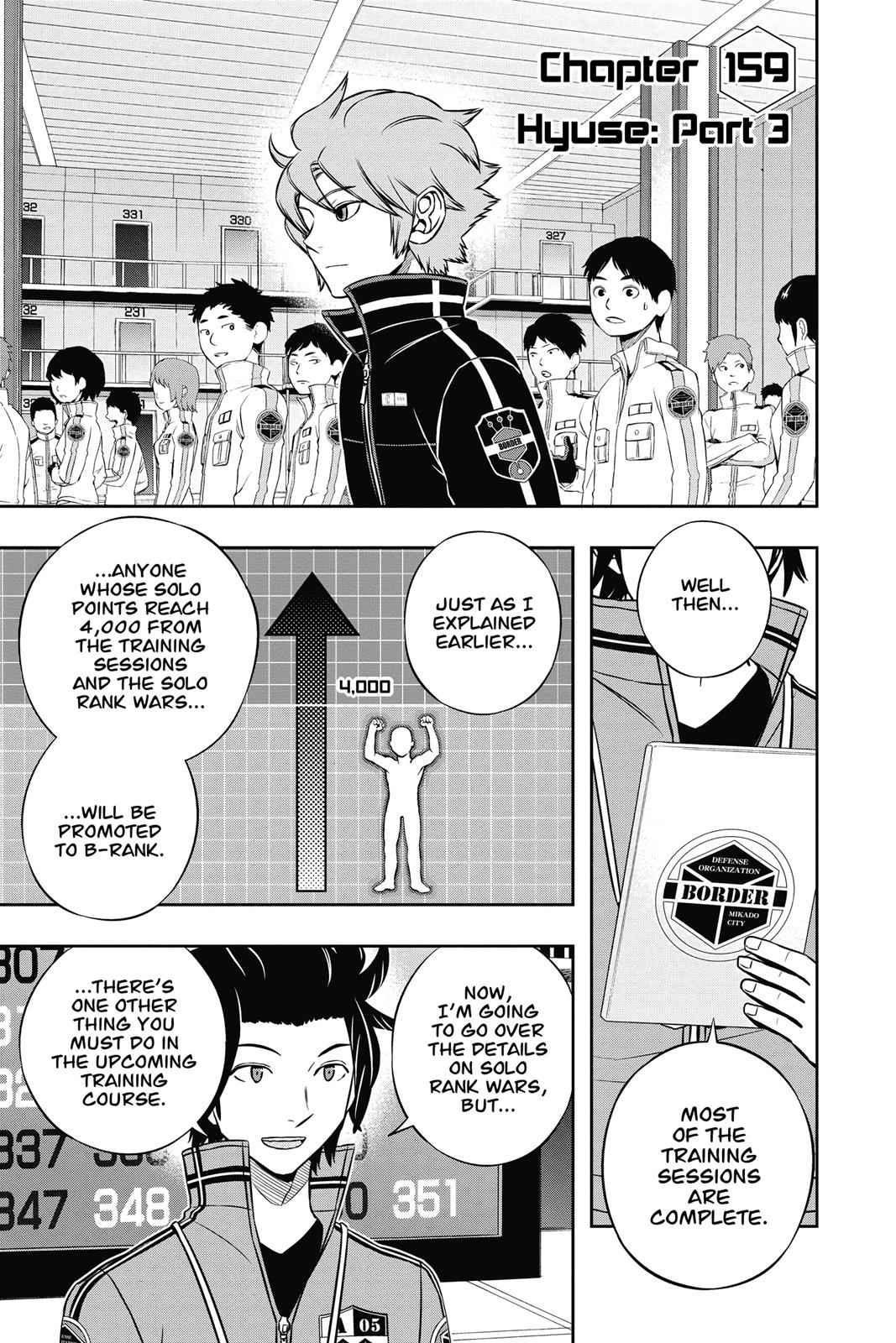 World Trigger Chapter 159 Page 3